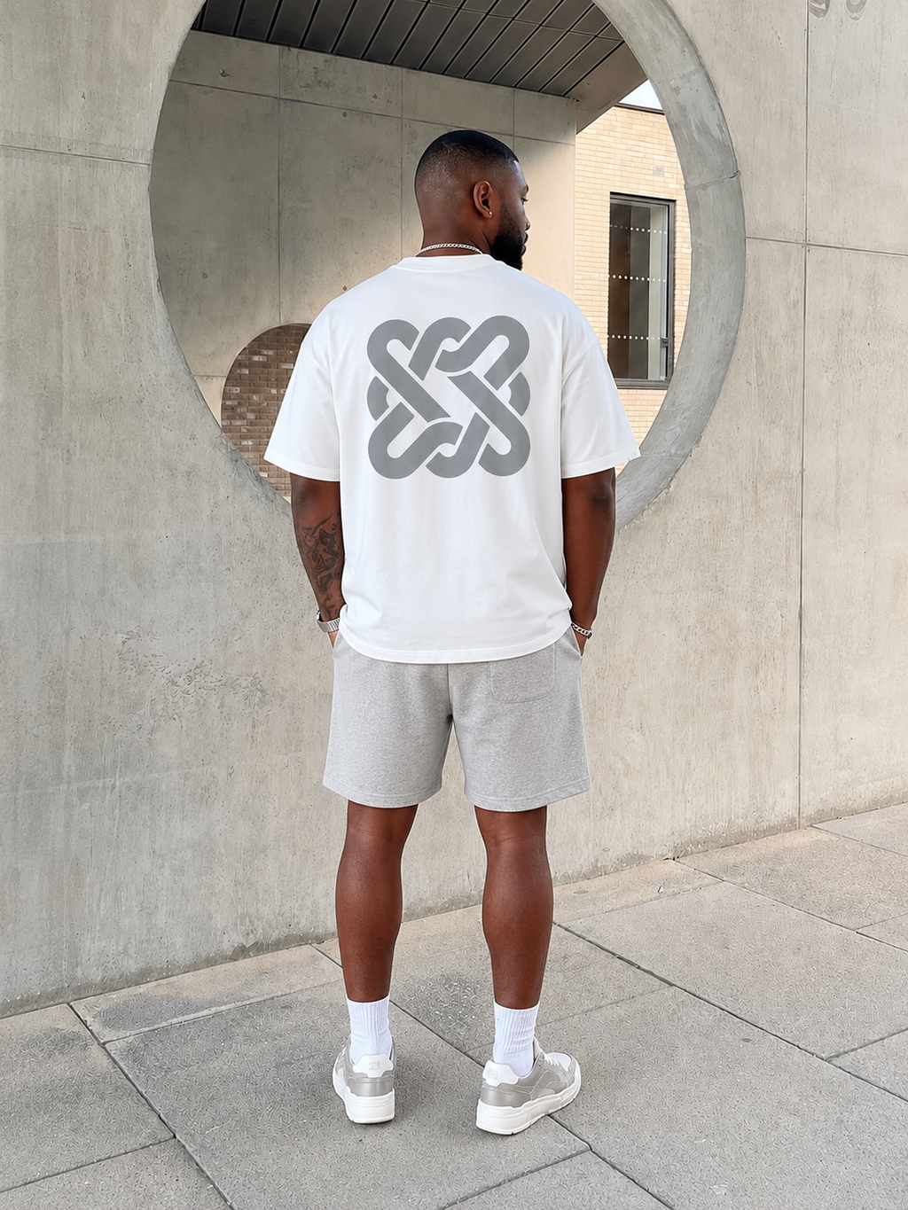 INTRALIFE Tee Off-White/Grey