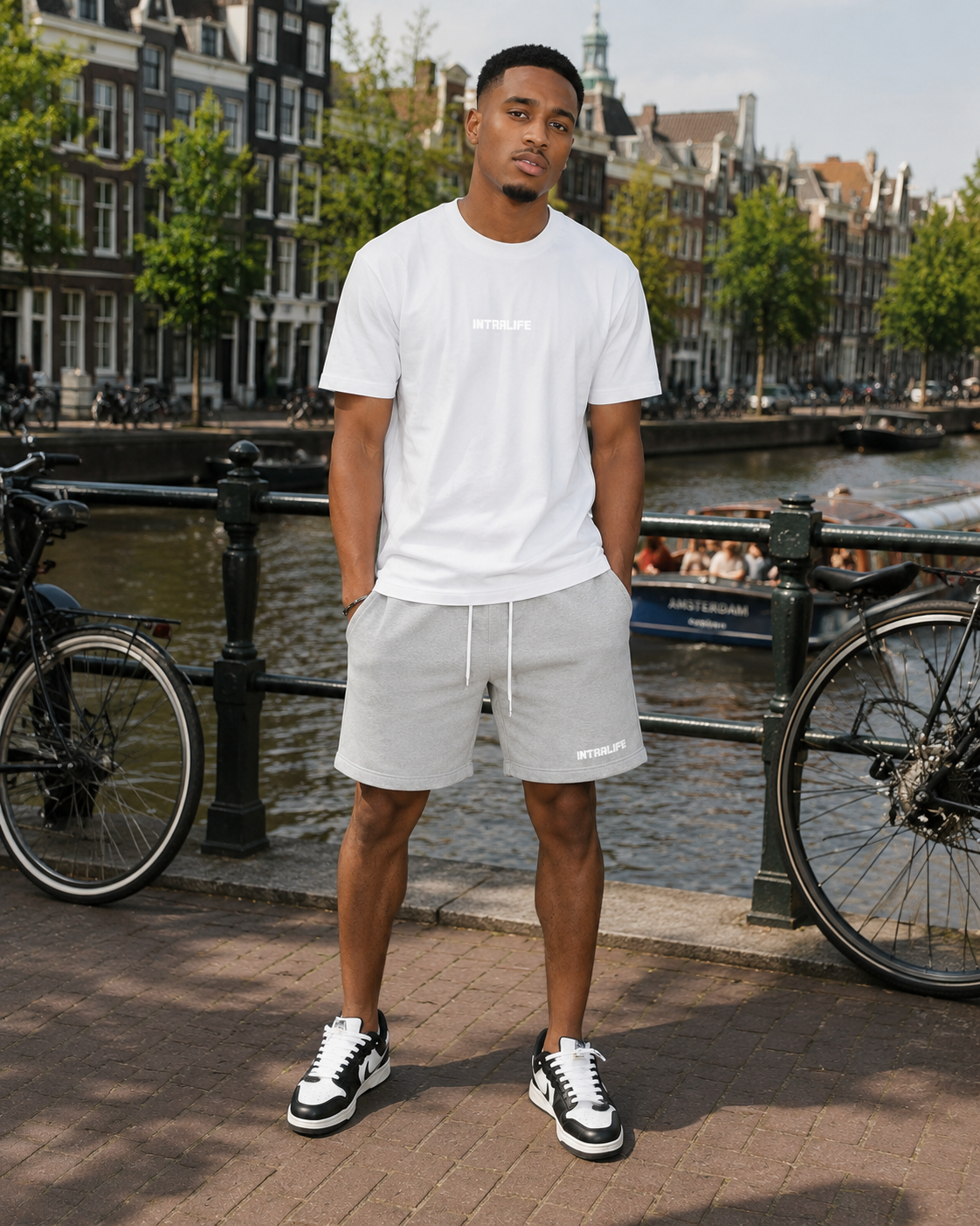 INTRALIFE Shorts-Grey - IntraLifeclothing
