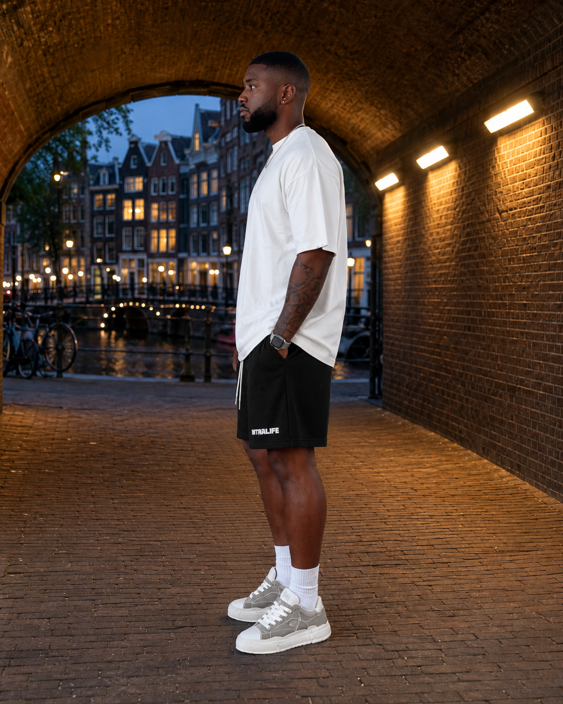 INTRALIFE Shorts - Black - IntraLifeclothing